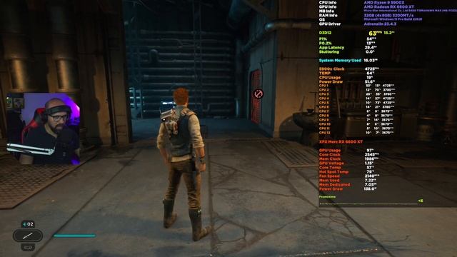 NÃO COMPRES O STAR WARS JEDI SURVIVER PARA PC | RX 6600 XT | RYZEN 5900X | BENCHMARK смотреть онлайн