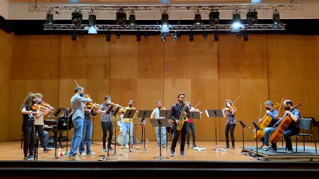 Focus Num. 2: Her (Eddie Sauter for Stan Getz) - Lluc Casares & Camerata Penedès (rehearsal) смотреть онлайн