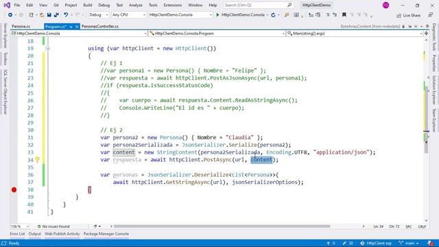 2- Haciendo un HTTP POST - PostAsync y PostAsJsonAsync - Parseando Errores del API | HttpClient C# смотреть онлайн