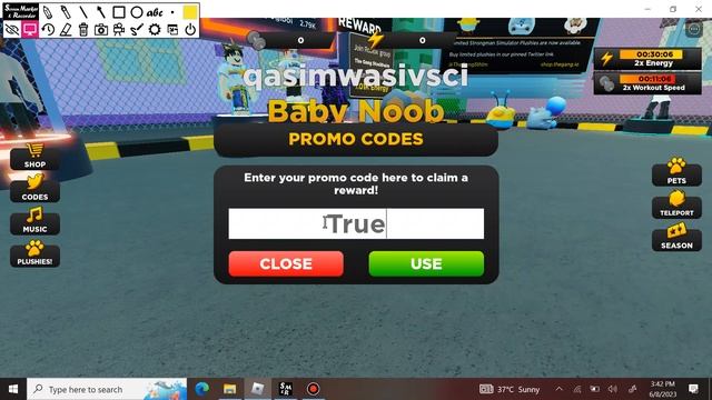 FUTURE CODES!! | *NEW* ROBLOX STRONGMAN SIMULATOR CODES 2023! (MINE) смотреть онлайн