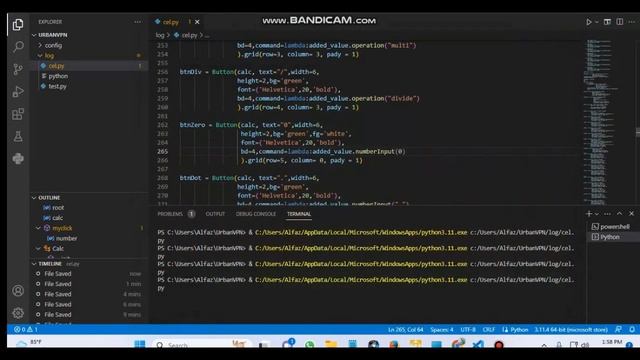 Create a Simple Scientific Calculator in Python | Python project | Alfaz Infosec смотреть онлайн