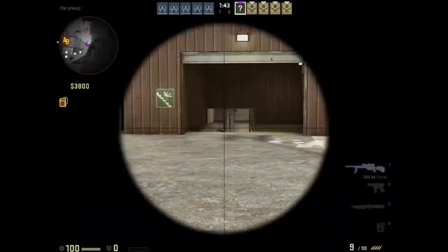 Прострел со скаута (Cs:go, de nuke) смотреть онлайн