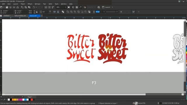 Amazing Text Effect Tutorial - Neon - Fancy - Emboss / Coreldraw with Ahsan Sabri смотреть онлайн