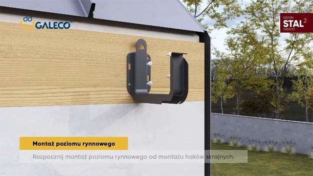 Instrukcja montażu systemu rynnowego Galeco STAL2 (do kwadratu) смотреть онлайн
