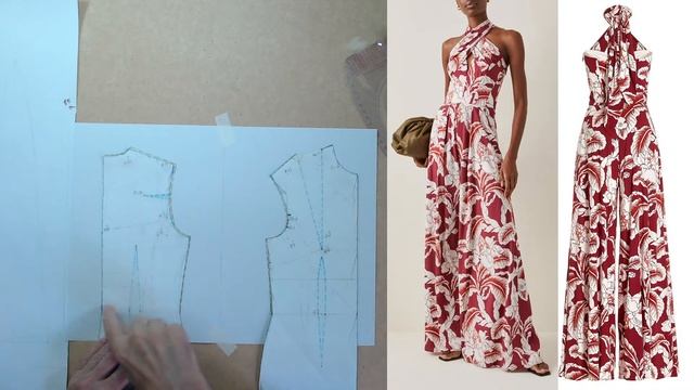 моделируем комбинезон Modelado De Jumper #курсыкройкиишитья  #валерийпрокудиншитьё #diseño