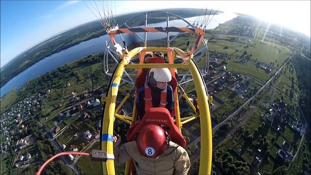 ПОЛЕТ НА ПАРАПЛАНЕ/МЕЧТЫ СБЫВАЮТСЯ/ЛЕТО 2016 смотреть онлайн