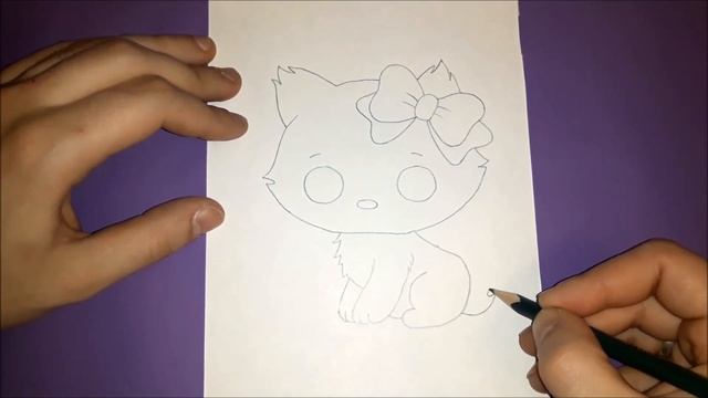Как нарисовать котёнка Чарми Китти? РИСУНКИ ДЛЯ ДЕТЕЙ смотреть онлайн
