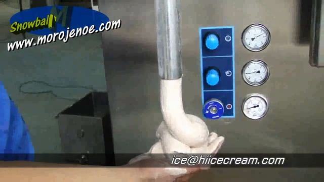 Тест на действию 600Л фризера непрерывного действия, мороженое оборудование смотреть онлайн