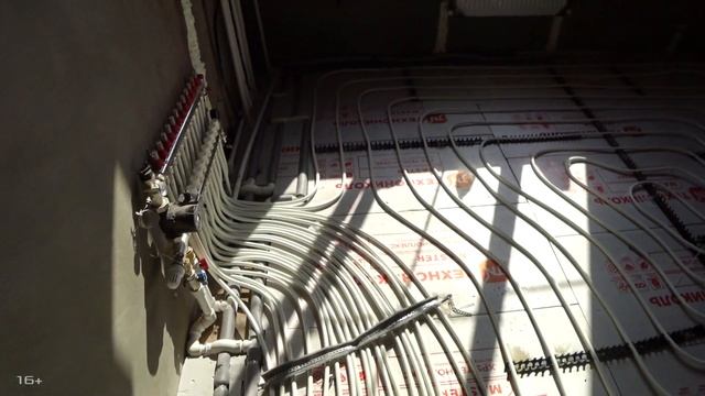 Водяной теплый пол. Монтаж тёплого водяного пола. Схема и расчет тёплого пола.