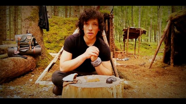 Using Birch Polypore to Make Primitive Fire! смотреть онлайн