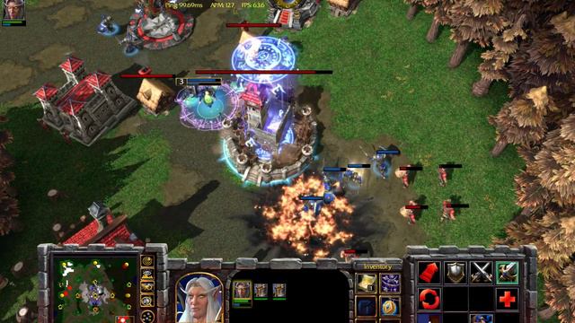 Warcraft 3 - Main Kaboom! Human vs Human смотреть онлайн