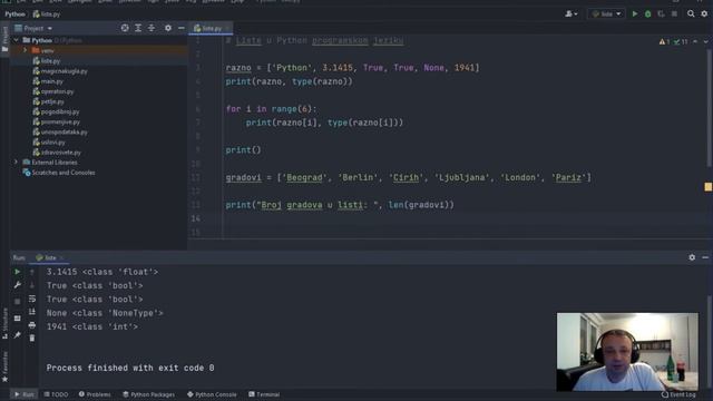 Python - 9. Liste u Python programskom jeziku... da ne poverujete... :D смотреть онлайн