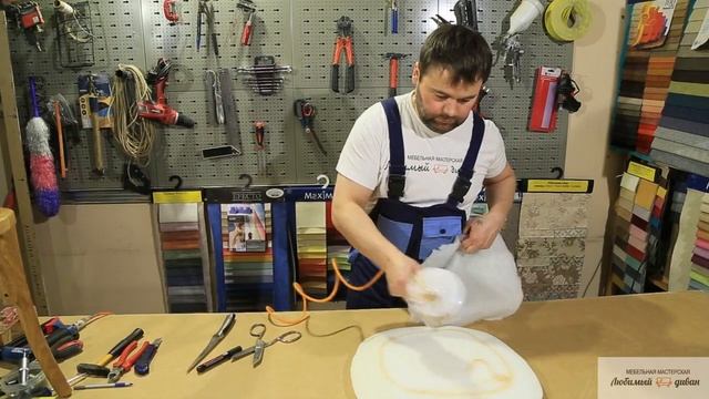 Как изготовить новое мягкое сиденье для стула? Коротко и ясно. смотреть онлайн
