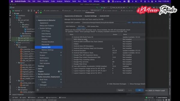 Flutter Android sdkmanager not found. Update to the latest Android SDK and ensure that the cmdline