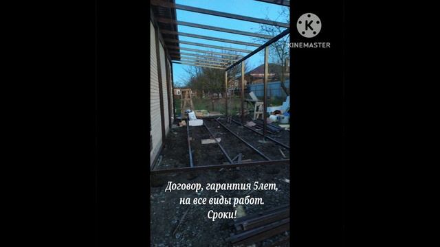 Изготовление и монтаж навесов из поликарбоната в Ростове на Дону