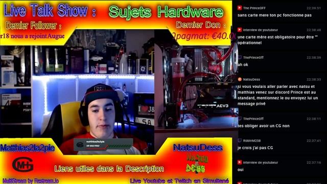 [PC] [FR] Talk Show sujet Hardware - Piece de pc, config pas chère, vos questions en direct смотреть онлайн