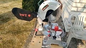 Распаковка — Торцовочная пила DWT KGS12-210