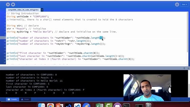 COMP1000 Video 54 - Introduction To Strings смотреть онлайн