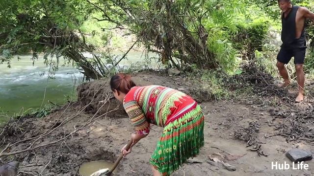 Surivival Skills: Primitive Smart Harvest Many Fish - Solo Bushcraft Catch A Lots Fish смотреть онлайн