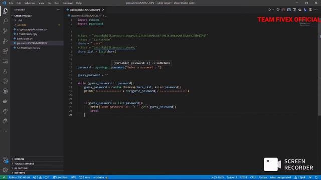 How To Create Password Generator In Python | Python Password generator | Python Project | смотреть онлайн