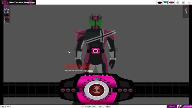 [Flash] [EP.1] Kamen Rider Neo Decade Simulator Ver.3.0.1 смотреть онлайн