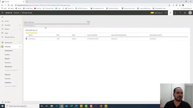 [Power BI] Por isso que, com DirectQuery, o tamanho do dataset é tão pequeno. смотреть онлайн