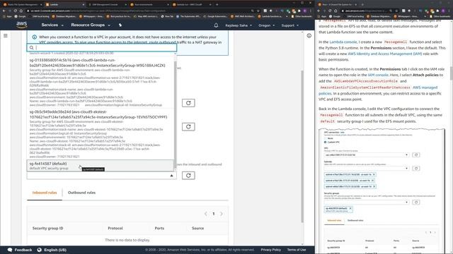 Lambda EFS Integration // Step by Step Demo // Stateful Lambda смотреть онлайн