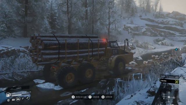 SnowRunner - Caterpillar 745C & Pacific P12 Transport Log 2 @ Chernokamensk смотреть онлайн