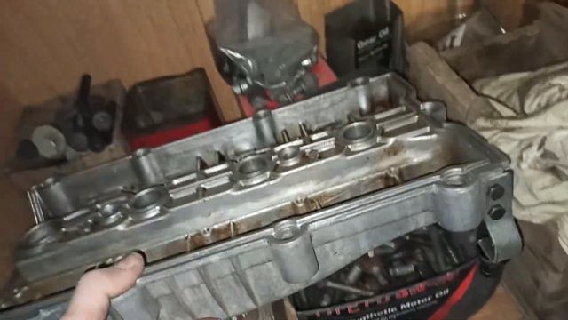 Замена прокладки крышки клапанов и промывка ДВС смотреть онлайн