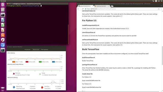 Build TensorFlow on NVIDIA Jetson TX2 смотреть онлайн