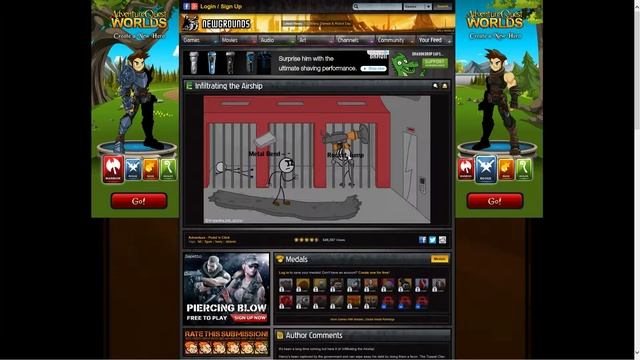 infiltrating the airship w/sass смотреть онлайн