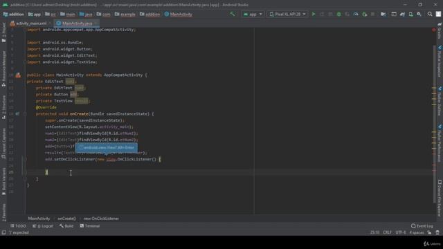 Hardcore Java With Android And SQL Applications -Module 4 First Application using java Part2 смотреть онлайн