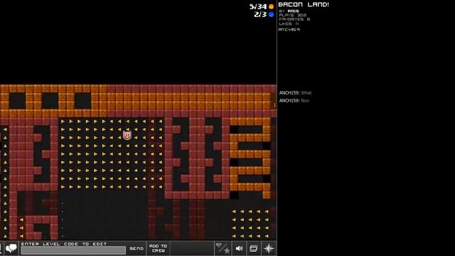 Everybody Edits | Lets Play "Bacon Land!"! - Part 1 смотреть онлайн