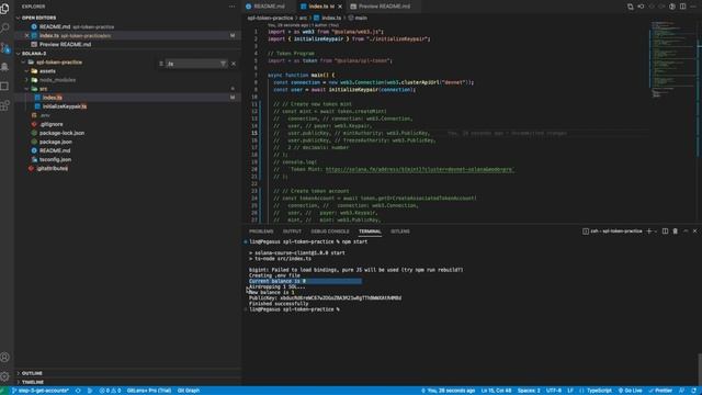 How to use Solana spl-token - Tutorial смотреть онлайн