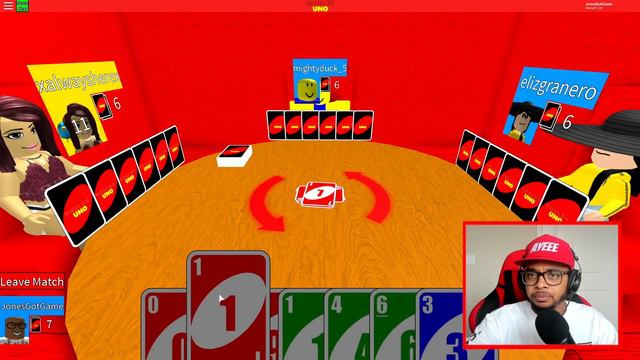 ROBLOX UNO CHALLENGE (This Game CHEATS😡) смотреть онлайн