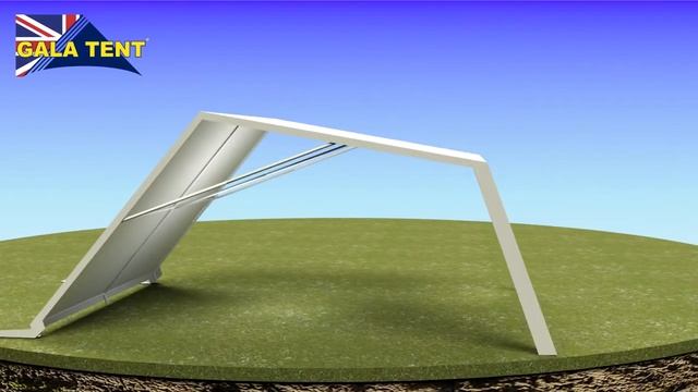 6m X 4m How To Erect A Gala Tent PE Marquee - Assembly Instructions
