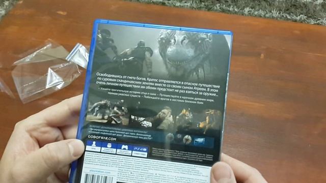 GOD of WAR : DAY ONE EDITION - распаковка игры. смотреть онлайн
