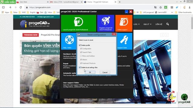 Reset phần mềm progeCAD về mặc định | Reset progeCAD смотреть онлайн