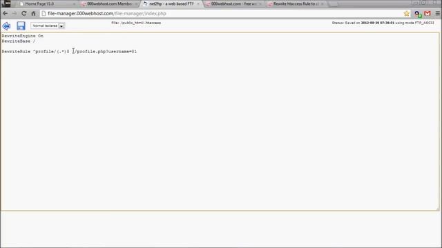000webhost Tutorials - Rewrite URLs with .htaccess Rule смотреть онлайн