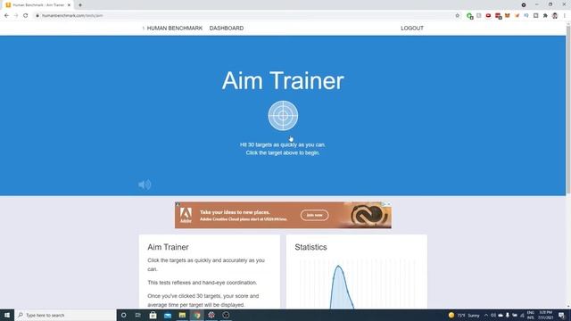 Cheating on Human Benchmark | Fast Reaction Python Bot смотреть онлайн