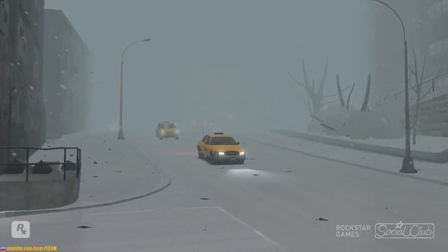 GTA 4 - Снегопад, зима! смотреть онлайн