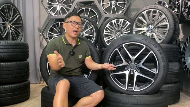 Trên tay Mâm xe Mercede Benz GLC 63 AMG 20 inch - 091.494.6789 смотреть онлайн