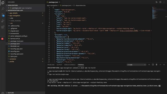 Create Micro frontend Application using Single SPA framework (Angular & React Js) смотреть онлайн