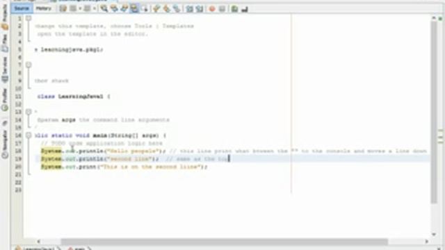Java Tutorial 2: Printing To Console смотреть онлайн