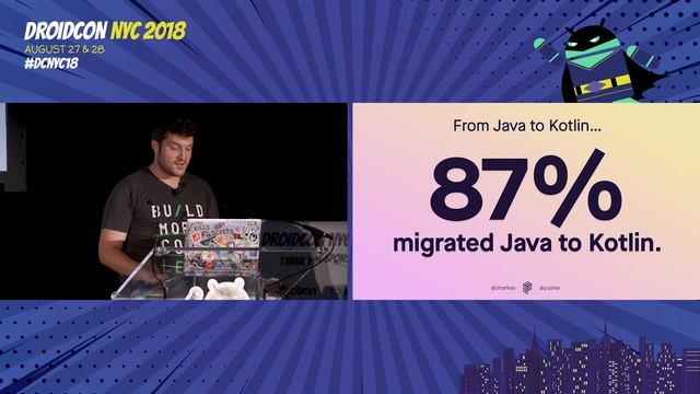 droidcon NYC 2018 - The State of the Kotlin ecosystem смотреть онлайн