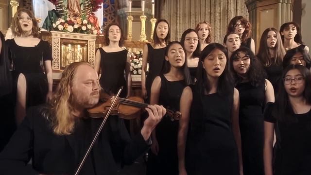 SF Girls Chorus "El Cant Del Ocells" with Edwin Huizinga, violin смотреть онлайн