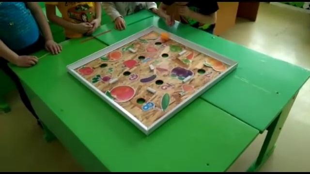 Пособие-тренажёр для дыхательной гимнастики «Воздушный бильярд»