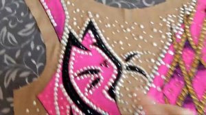 Пошив купальника для художественной гимнастики.