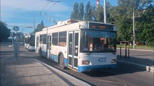 Маршрут М8 на Trolza-5275.07 “Optima”. Аэропорт-БГТУ-Аэропорт