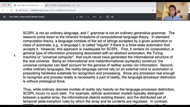 [Introductory] Solving the "hard problem": Part 5: Cognitive-perceptual syntax (CPS) is “self-dual” смотреть онлайн